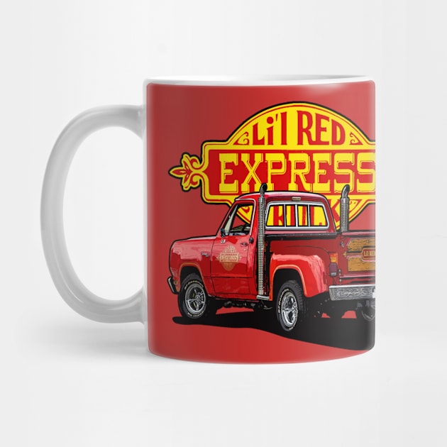 Lil' Red Express 1978 Retro by Niko Neon